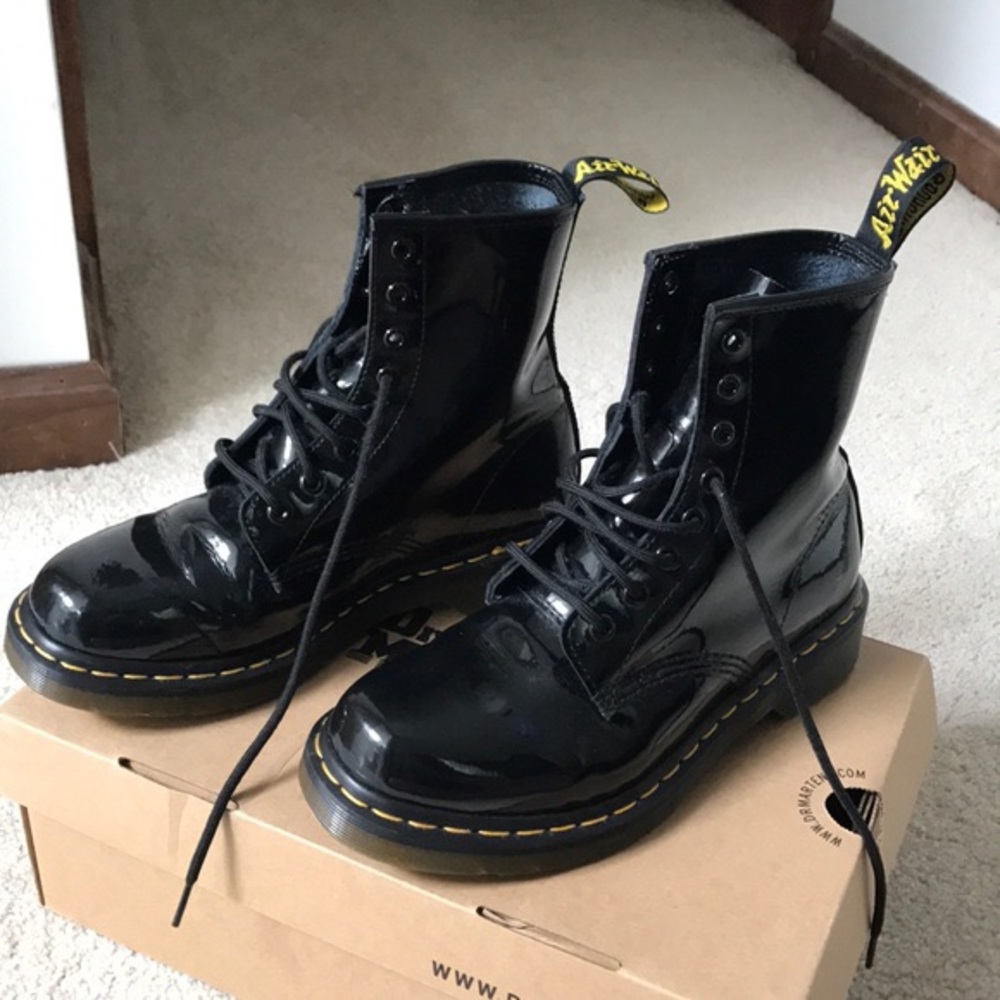 black doc martens
